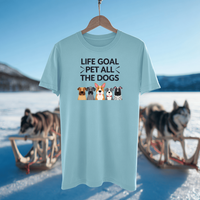 Load image into Gallery viewer, Life Goal Pet All The Dogs | Adult Short Sleeve T-Shirt
