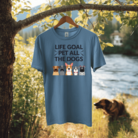 Load image into Gallery viewer, Life Goal Pet All The Dogs | Adult Short Sleeve T-Shirt
