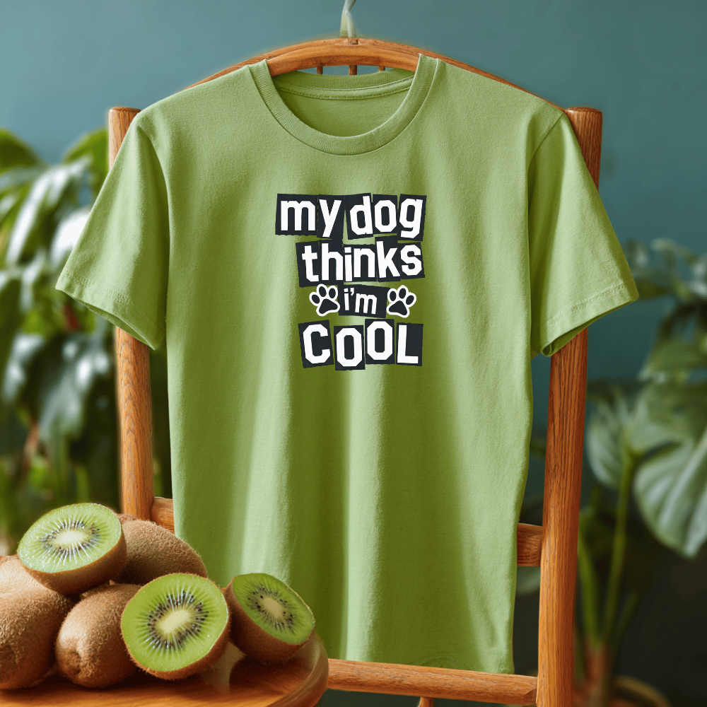 My Dog Thinks I'm Cool | Adult Short Sleeve T-Shirt (5 Colors)